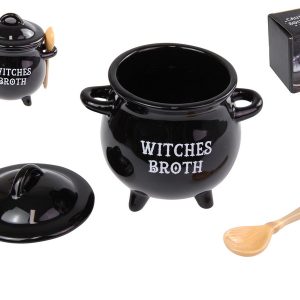 Witches Broth Black Cauldron Pot