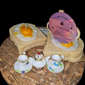 Eggs on Toast  Soy Candle