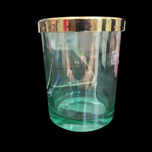 Bella Iridescent glassware Green