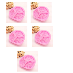 1pc 3D Leaf-Shaped Silicone Mold