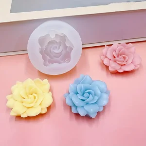 Silicone Rose Flower Decoration Mold